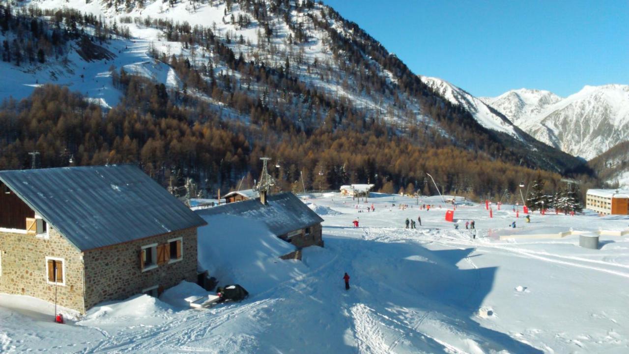 Appartement Studio Front De Neige, Acces Direct Aux Pistes Isola 2000 Buitenkant foto