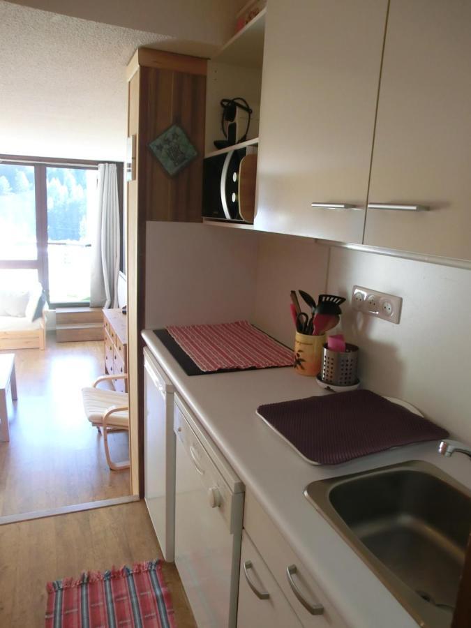 Appartement Studio Front De Neige, Acces Direct Aux Pistes Isola 2000 Buitenkant foto